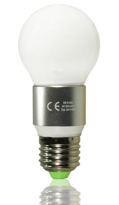 LED Birne E27 matt 6 Watt dimmbar, copyright PolyTrade GesmbH