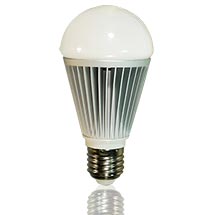 LED-Birne matt E27 12 Watt dimmbar, copyright PolyTrade GmbH, alle Rechte vorbehalten