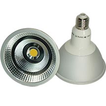 LED-Spot PAR38 E27 16 Watt dimmbar, copyright PolyTrade, alle Rechte vorbehalten