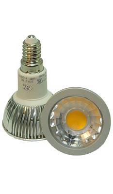 LED-Spot E14 dimmbar 6 Watt, copyright PolyTrade GesmbH