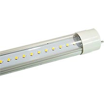 LED-Röhre-T8, transparent, copyright PolyTrade GesmbH, alle Rechte vorbehalten