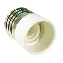 Adapter-E27-E14, copyright PolyTrade GesmbH, alle Rechte vorbehalten