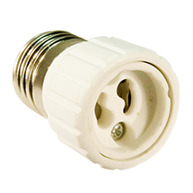 Adapter-E27-GU10, copyright PolyTrade GesmbH, alle Rechte vorbehalten, 